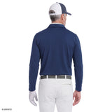 GOLF LONG SLEEVE PERFORMANCE POLO - SARGASSO SEA
