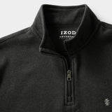 ADVANTAGE PERFORMANCE QUARTER ZIP FLEECE - BLACK