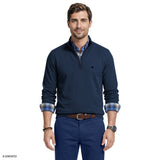 ADVANTAGE PERFORMANCE QUARTER ZIP FLEECE - NAVY BLAZER