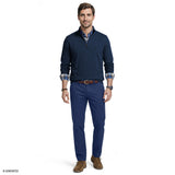 ADVANTAGE PERFORMANCE QUARTER ZIP FLEECE - NAVY BLAZER