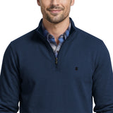 ADVANTAGE PERFORMANCE QUARTER ZIP FLEECE - NAVY BLAZER