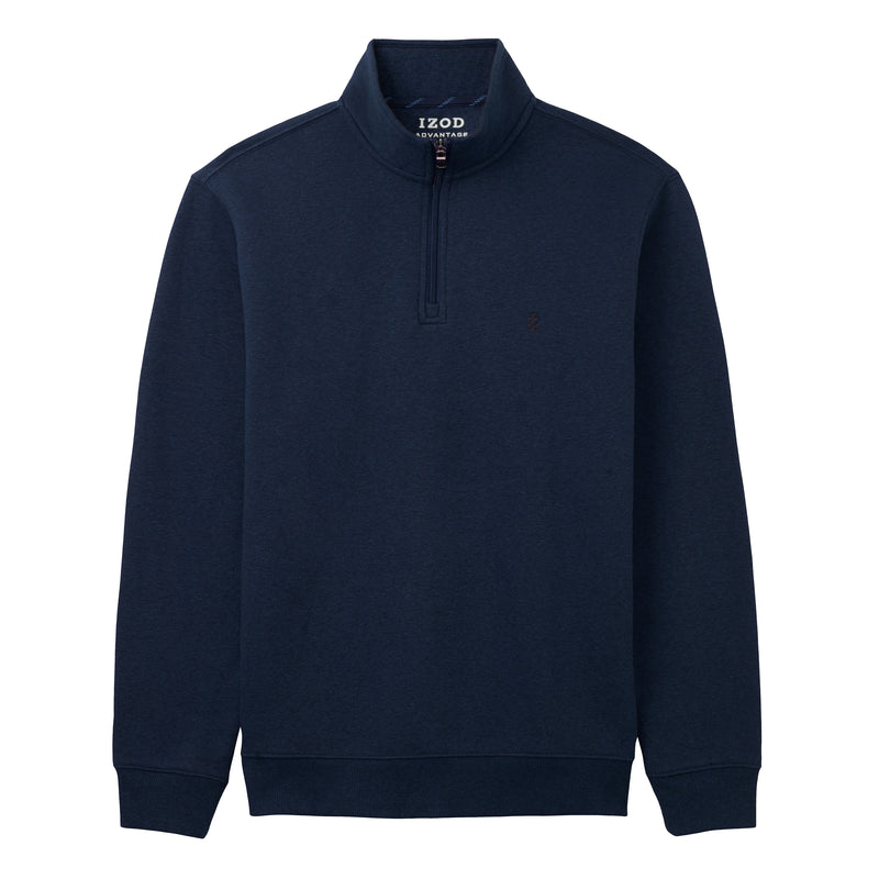 Advantage Performance Quarter Zip Fleece - Navy Blazer – IZOD