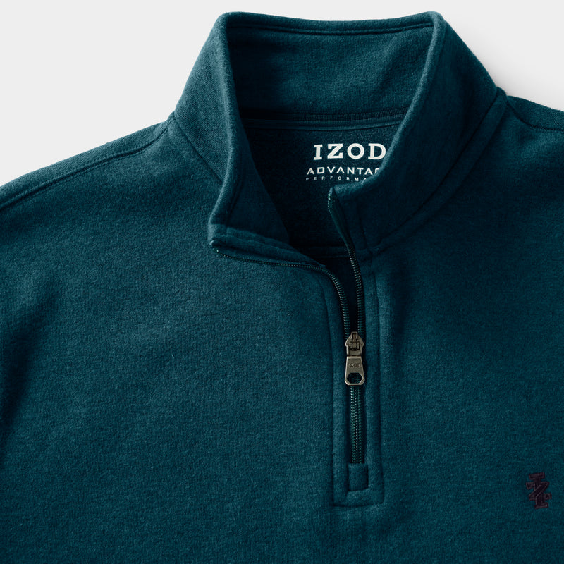 Advantage Performance Quarter Zip Fleece - Legion Blue – IZOD