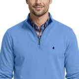 ADVANTAGE PERFORMANCE QUARTER ZIP FLEECE - DELLA ROBBIA BLUE