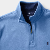 ADVANTAGE PERFORMANCE QUARTER ZIP FLEECE - DELLA ROBBIA BLUE