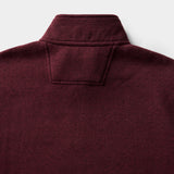 ADVANTAGE PERFORMANCE QUARTER ZIP FLEECE - ZINFANDEL