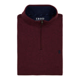 ADVANTAGE PERFORMANCE QUARTER ZIP FLEECE - ZINFANDEL