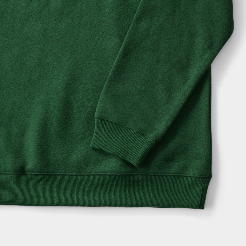 Advantage Performance Quarter Zip Fleece - Dark Green – IZOD