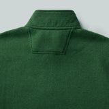 ADVANTAGE PERFORMANCE QUARTER ZIP FLEECE - DARK GREEN