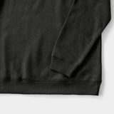 BIG & TALL ADVANTAGE PERFORMANCE QUARTER ZIP FLEECE - BLACK