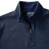 BIG & TALL ADVANTAGE PERFORMANCE QUARTER ZIP FLEECE - NAVY BLAZER