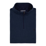 BIG & TALL ADVANTAGE PERFORMANCE QUARTER ZIP FLEECE - NAVY BLAZER