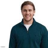 BIG & TALL ADVANTAGE PERFORMANCE QUARTER ZIP FLEECE - LEGION BLUE