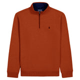 BIG & TALL ADVANTAGE PERFORMANCE QUARTER ZIP FLEECE - POTTERS CLAY