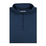 MICROFLEECE QUARTER-ZIP  - NAVY BLAZER