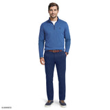 MICROFLEECE QUARTER-ZIP  - BRIGHT COBALT