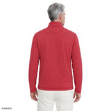 MICROFLEECE QUARTER-ZIP  - SUNDRIED TOMATO