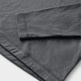 BIG & TALL MICROFLEECE QUARTER-ZIP - DARK SHADOW