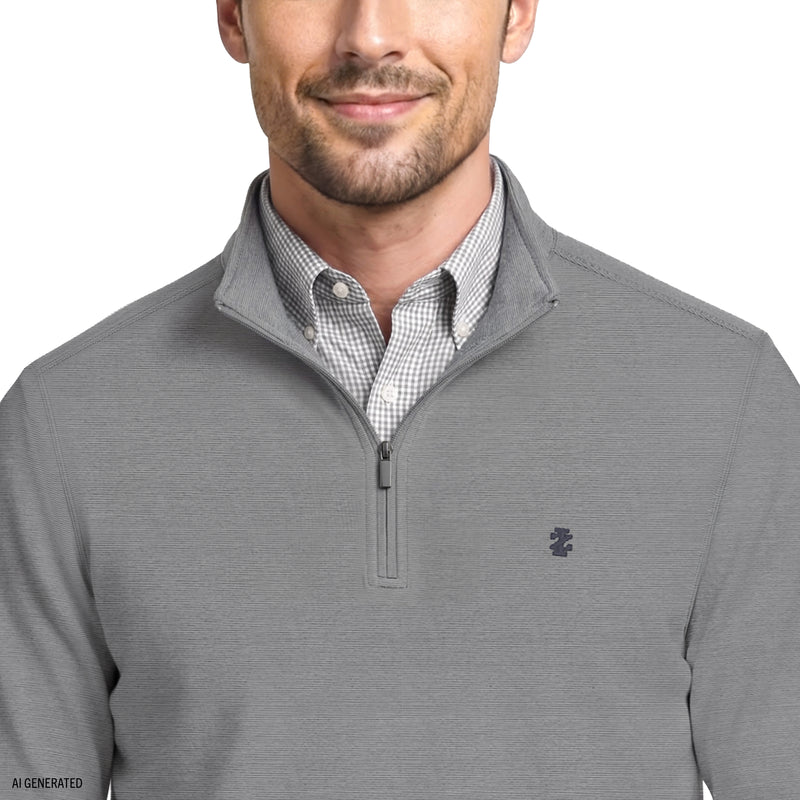 Performance Comfort Quarter Zip - Smoked Pearl – IZOD