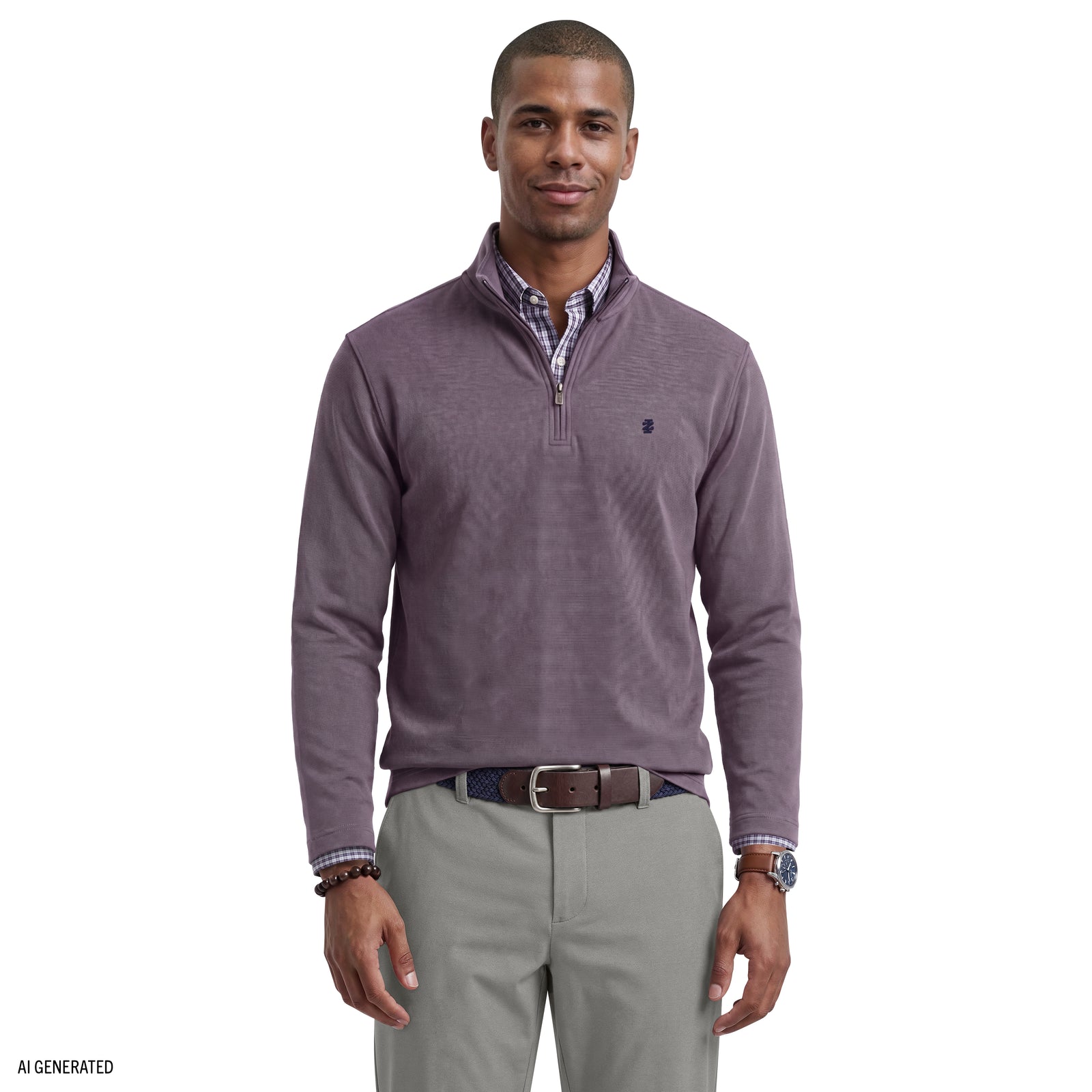 Performance Comfort Quarter Zip - Lavender – IZOD