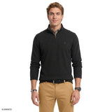 THERMASOFT SWEATER FLEECE QUARTER-ZIP - BLACK