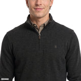 THERMASOFT SWEATER FLEECE QUARTER-ZIP - BLACK