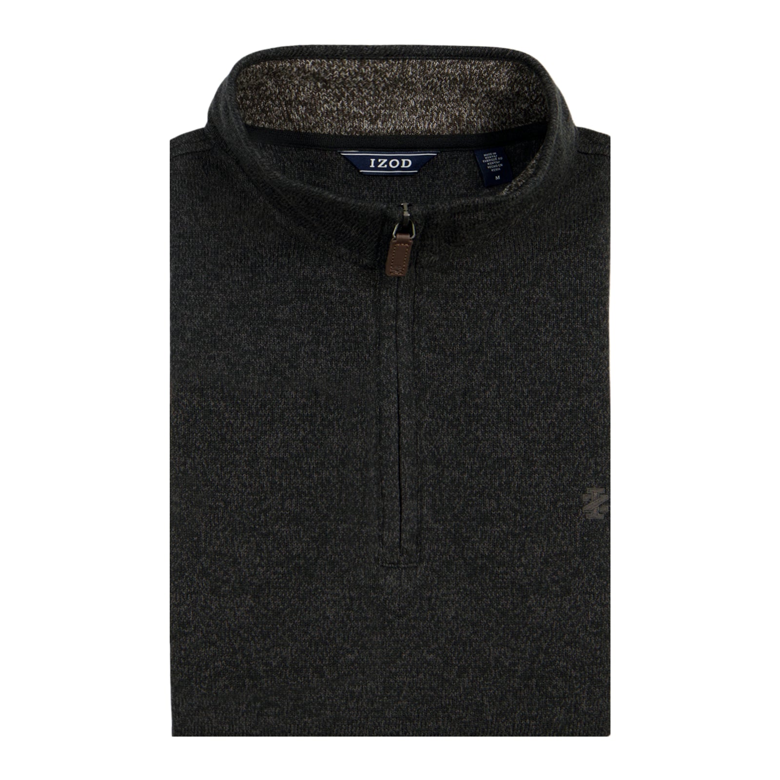 Thermasoft Sweater Fleece Quarter Zip - Black – IZOD