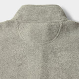 THERMASOFT SWEATER FLEECE QUARTER-ZIP - LT GREY HTHR