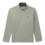 THERMASOFT SWEATER FLEECE QUARTER-ZIP - LT GREY HTHR