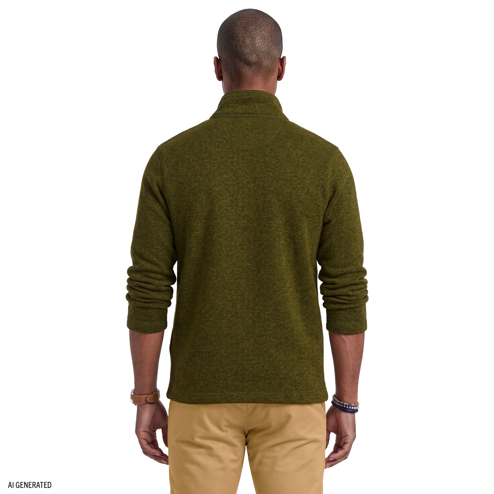 Thermasoft Sweater Fleece Quarter Zip - Darkest Spruce – IZOD