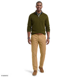 THERMASOFT SWEATER FLEECE QUARTER-ZIP - DARKEST SPRUCE
