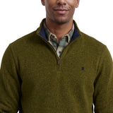THERMASOFT SWEATER FLEECE QUARTER-ZIP - DARKEST SPRUCE