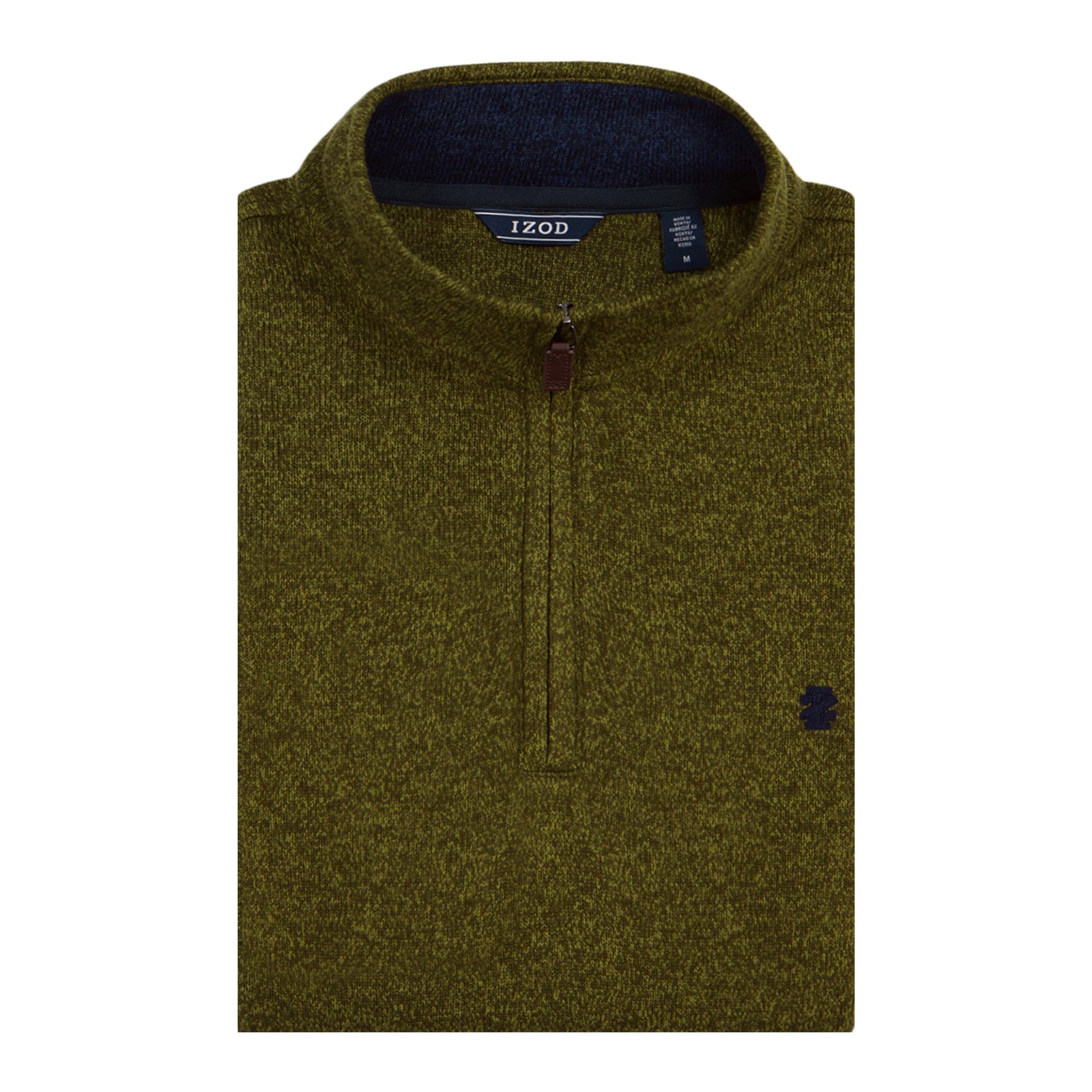 ソルティー Thermasoft Sweater Fleece Quarter Zip - Darkest Spruce – IZOD