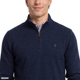 THERMASOFT SWEATER FLEECE QUARTER-ZIP - NAVY BLAZER