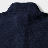 BIG & TALL THERMASOFT QUARTER-ZIP FLEECE - NAVY BLAZER