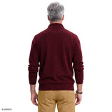 THERMASOFT SWEATER FLEECE QUARTER-ZIP - ZINFANDEL
