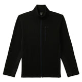 BIG & TALL SHAKER FLEECE JACKET - BLACK