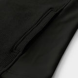 BIG & TALL SHAKER FLEECE JACKET - BLACK