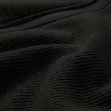 SHAKER FLEECE JACKET - BLACK