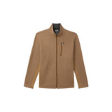 BIG & TALL SHAKER FLEECE JACKET - CAMEL HTHR