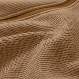 BIG & TALL SHAKER FLEECE JACKET - CAMEL HTHR