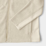 BIG & TALL SHAKER FLEECE JACKET - ROCK HTHR
