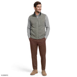 SWEATER FLEECE VEST - ULTIMATE GRAY
