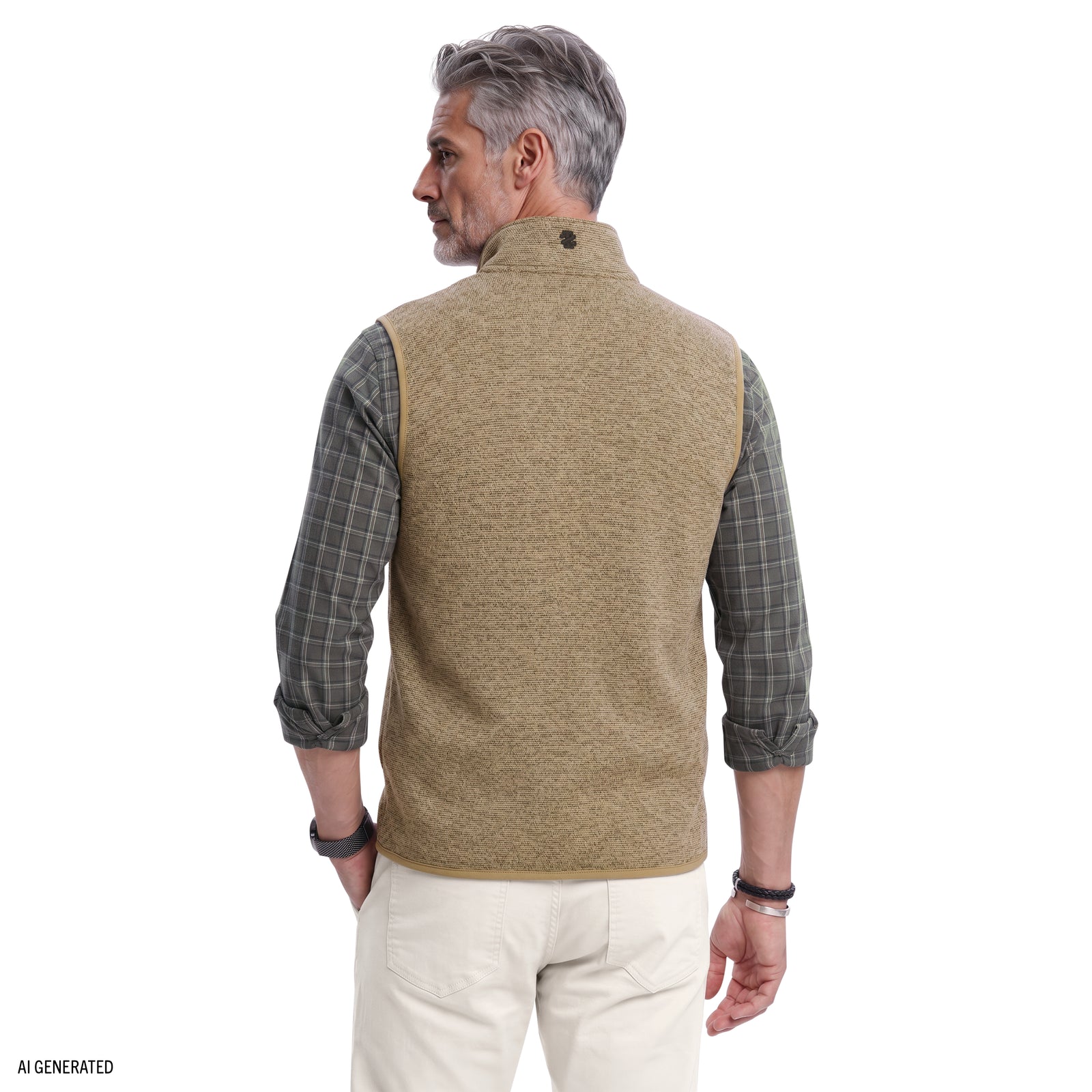 ee イー SWEAT VEST スウェットベスト Sweater Fleece Vest - Crockery – IZOD