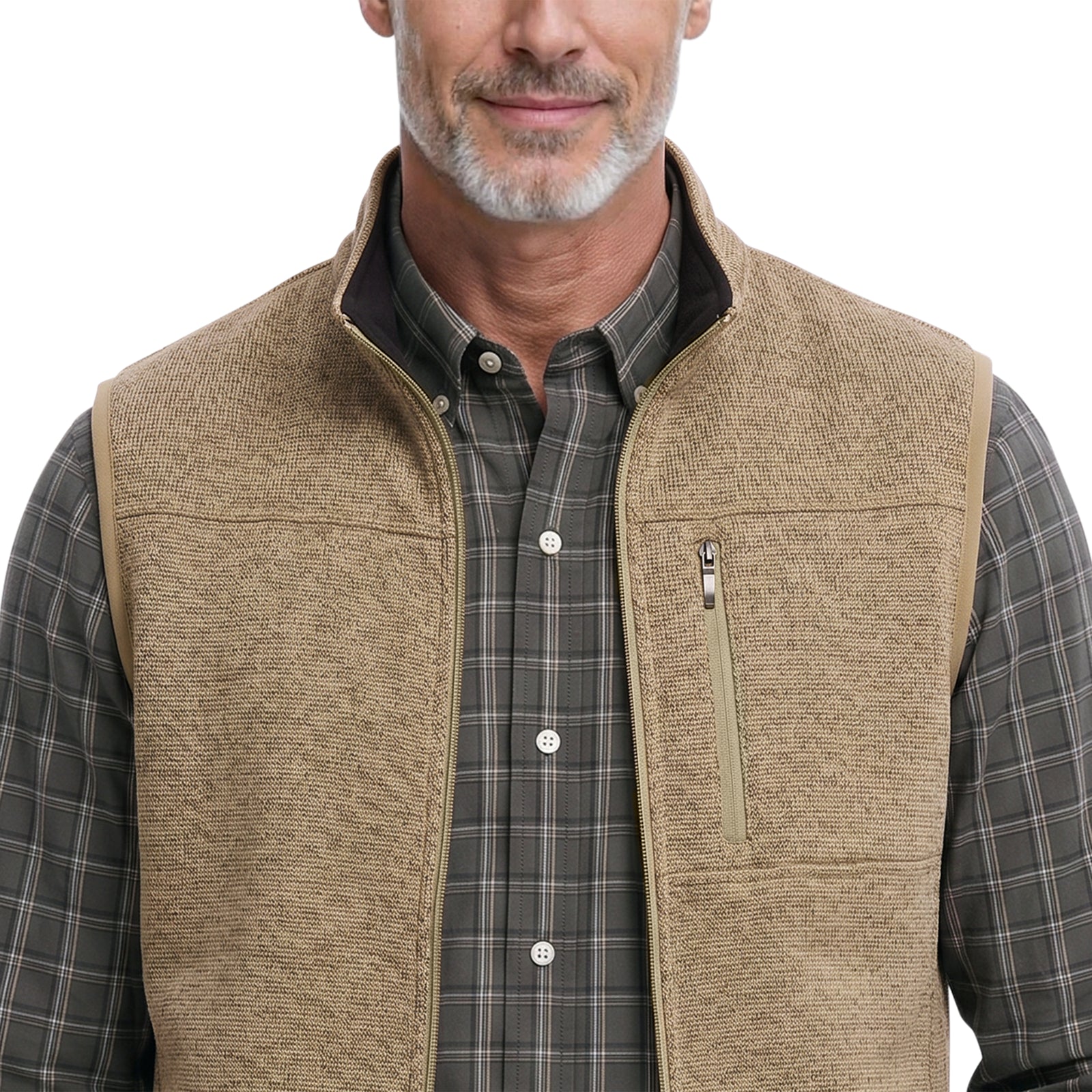 Sweater Fleece Vest - Crockery – IZOD