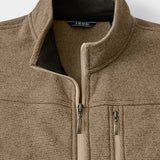 SWEATER FLEECE VEST - CROCKERY