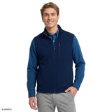 SWEATER FLEECE VEST - MEDIEVAL BLUE