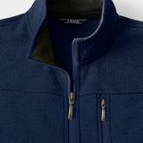 SWEATER FLEECE VEST - MEDIEVAL BLUE