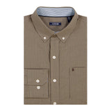 PERFORMANCE COMFORT BUTTON-DOWN SHIRT - CROCKERY
