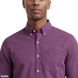 PERFORMANCE COMFORT BUTTON-DOWN SHIRT - CHINESE VIOLET